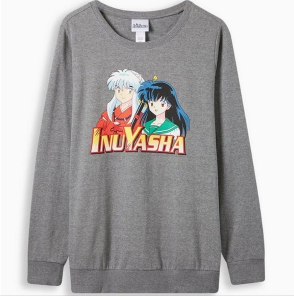 Cozy Fleece Inuyasha Sweatshirt - Picture 1 of 4